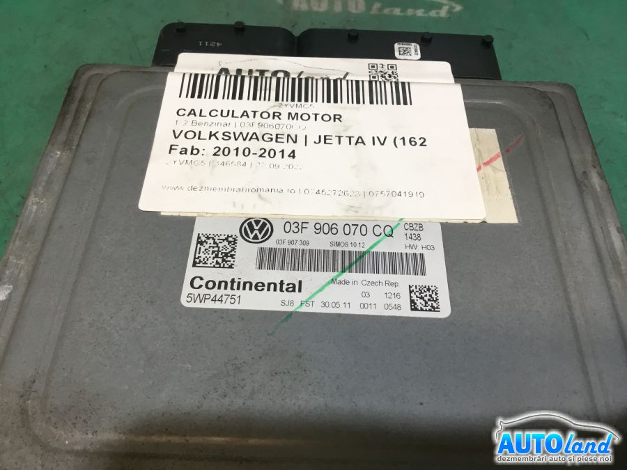 Calculator ECU Motor