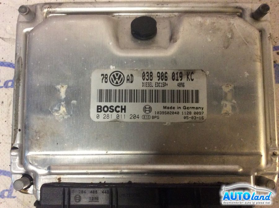 Calculator ECU Motor VOLKSWAGEN PASSAT (3B3) 2000-2005 Cod 038906019KC 