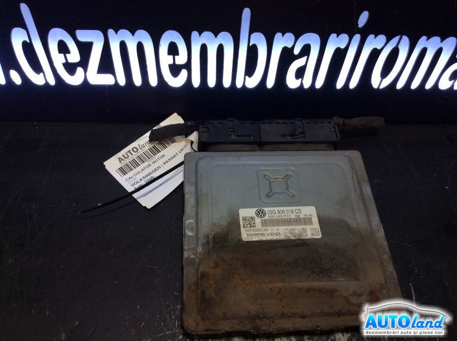 Calculator ECU Motor VOLKSWAGEN PASSAT (3C2) 2005-2025 Cod 03G906018CD 
