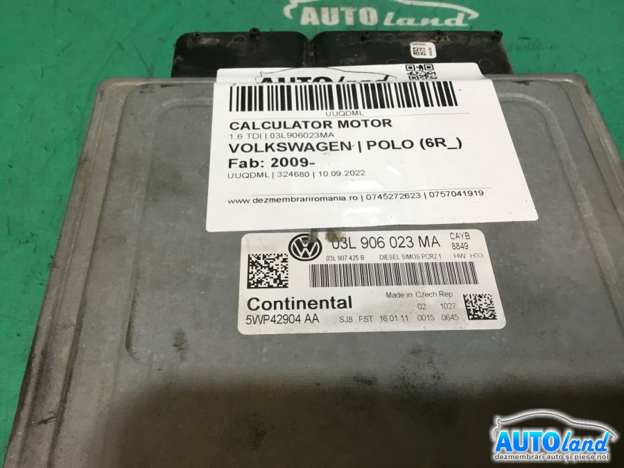 Calculator ECU Motor