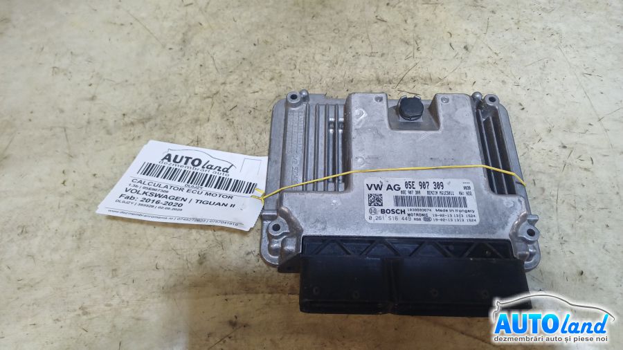 Calculator Ecu Motor VOLKSWAGEN TIGUAN II 2016-2020 Cod 05E907309 
