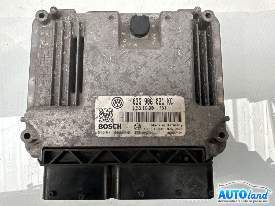 Calculator ECU Motor VOLKSWAGEN TOURAN (1T1,1T2) 2003-2025 Cod 03G906021KC 