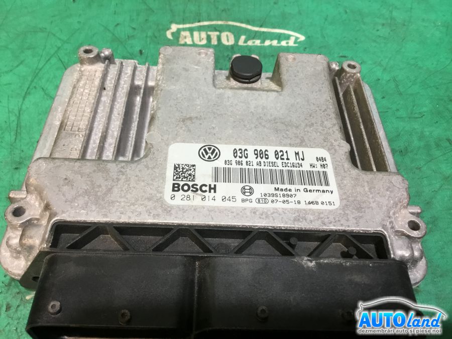 Calculator ECU Motor VOLKSWAGEN TOURAN (1T1,1T2) 2003-2025 Cod 03G906021MJ 