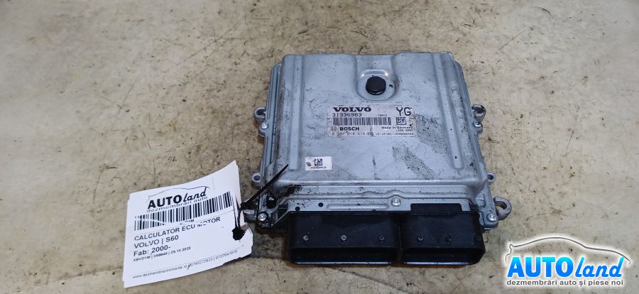 Calculator Ecu Motor VOLVO S60 2000-2025 Cod 31336983 