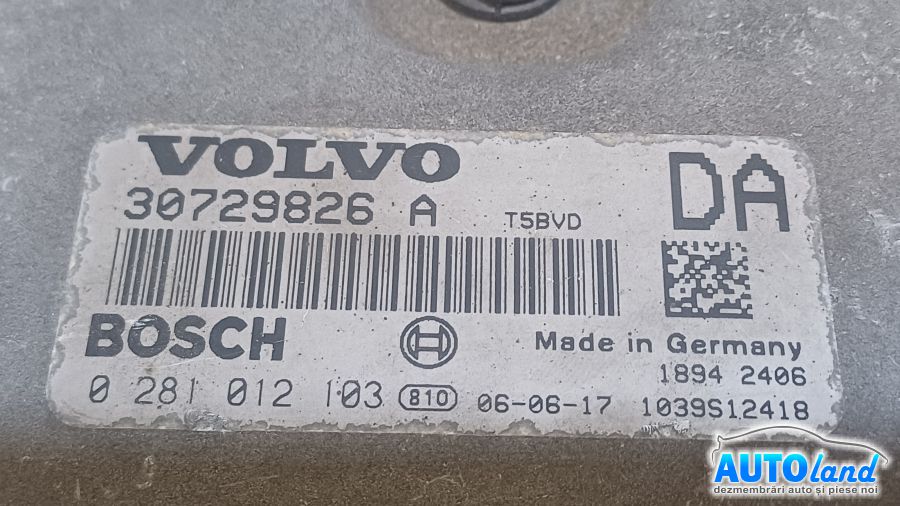 Calculator Ecu Motor VOLVO XC90 2002-2026 Cod 30729826A 