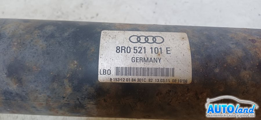 Cardan AUDI Q5 (8R) 2008-2026 Cod 8R0521101E 