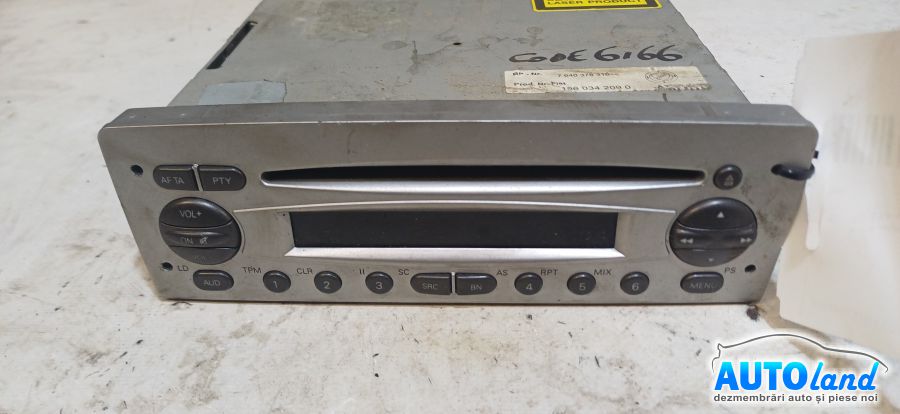 Cd Player Auto ALFA ROMEO 156 (932) 1997-2005 Cod 1560342090 
