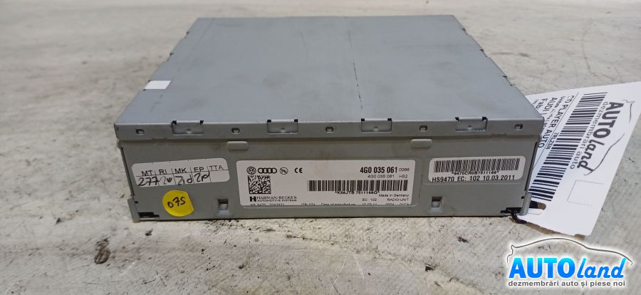 Cd Player Auto AUDI Q5 (8R) 2008-2026 Cod 4G0035061 