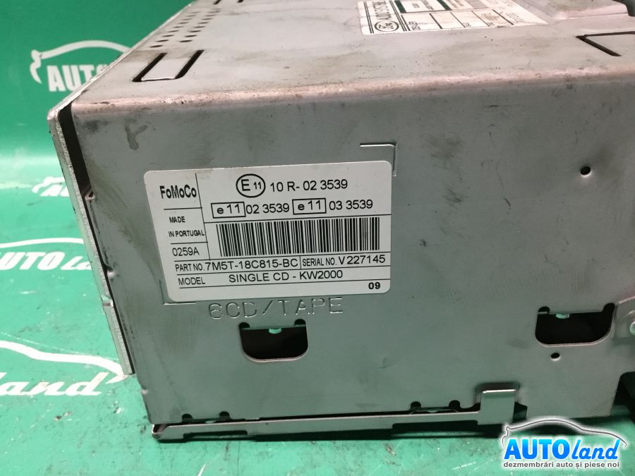 CD Player auto FORD FOCUS II (DA_) 2004-2008 Cod V227145 