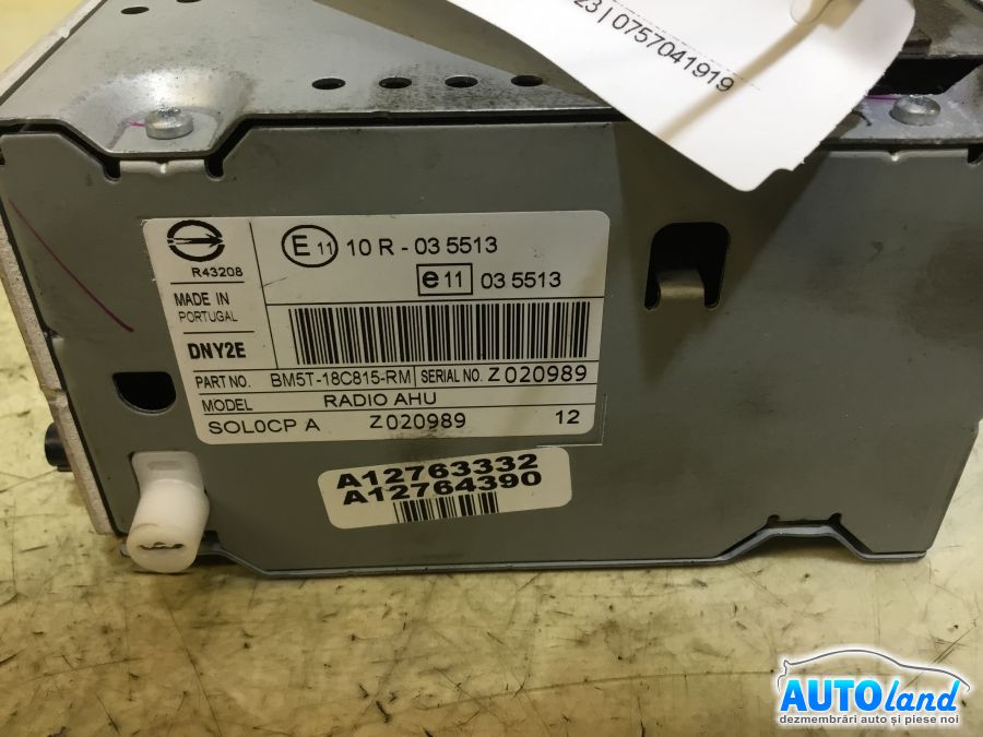Cd Player Auto FORD FOCUS III 2011-2025 Cod BM5T18C815RM 