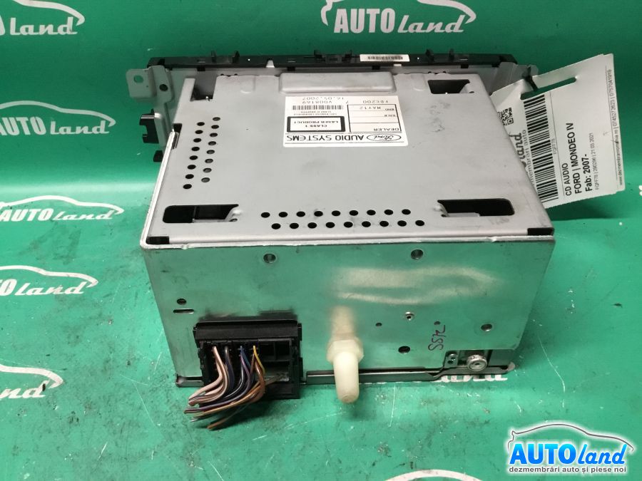 CD Player auto FORD MONDEO IV 2007-2025 Cod 7S7T18C815AB 