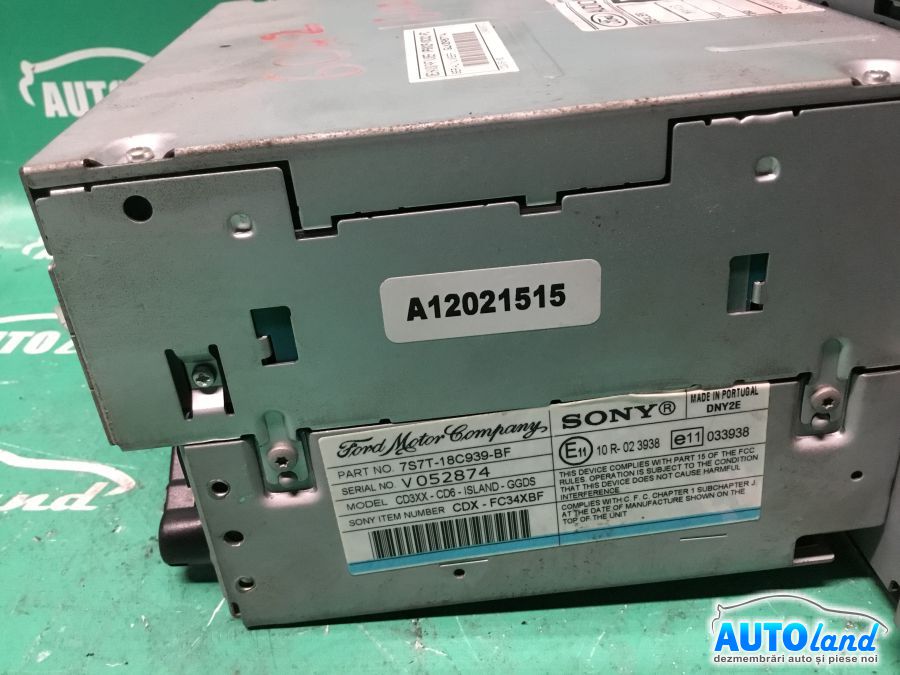 CD Player auto FORD MONDEO IV 2007-2025 Cod GLK098714 