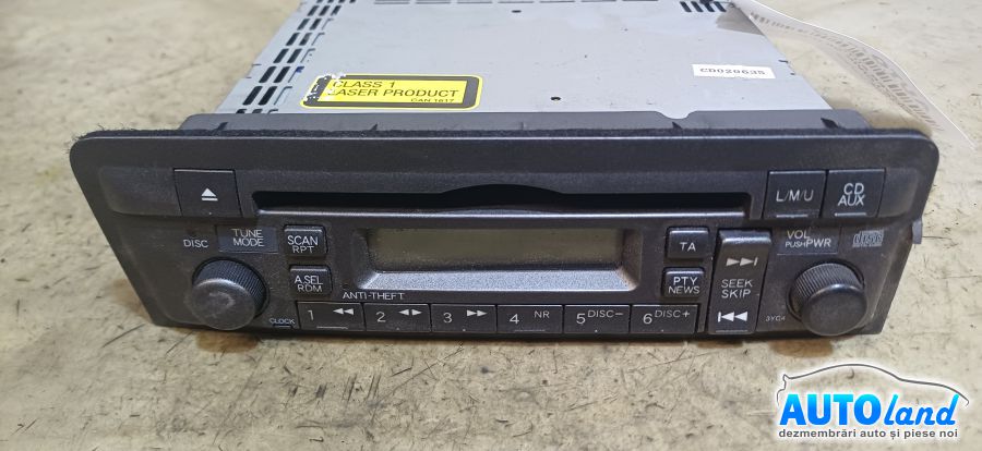 Cd Player Auto HONDA CIVIC VII (FD_) 2005-2026 Cod 39101S6AE611M1 