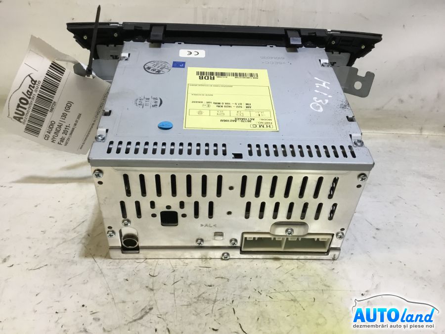 CD Player auto HYUNDAI i30 (GD) 2011-2025 Cod 96170A6210GU 