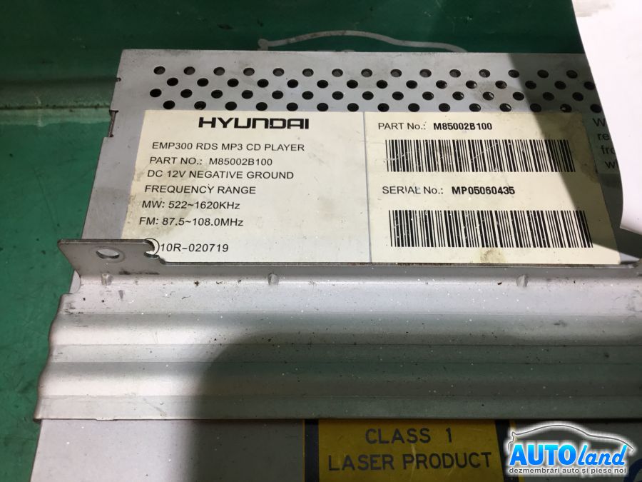 CD Player auto HYUNDAI SANTA FE (CM) 2006-2025 Cod M85002B100 
