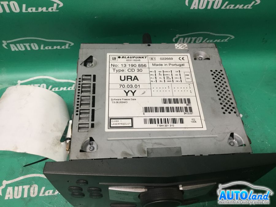 CD Player auto OPEL ASTRA H 2004-2025 Cod 13190856 