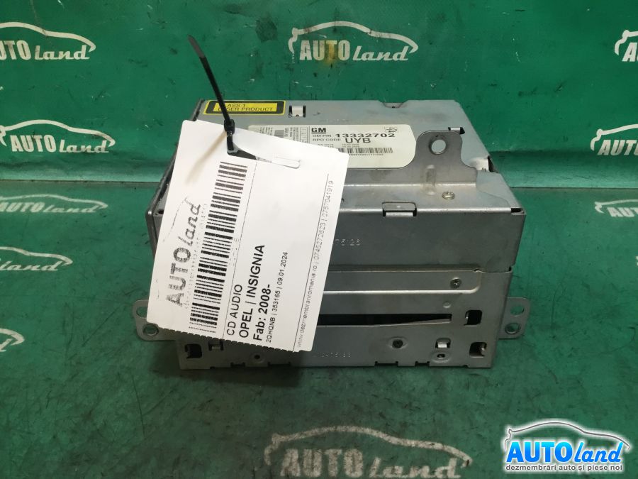 CD Player auto OPEL INSIGNIA 2008-2025 Cod 13332702 