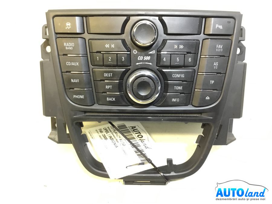 Cd Player Auto OPEL INSIGNIA 2008-2025 Cod 13346052 