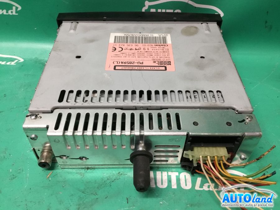 CD Player auto PEUGEOT 206 hatchback (2A/C) 1998-2025 Cod CL0666A1226755L 