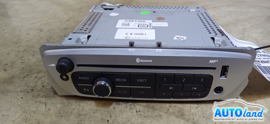 Cd Player Auto RENAULT SCENIC III (JZ0/1_) 2009-2026 Cod 281153266R 