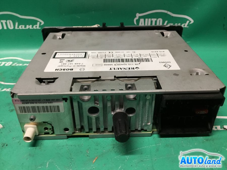 CD Player auto RENAULT SCENIC III (JZ0/1_) 2009-2025 Cod 281155040R 
