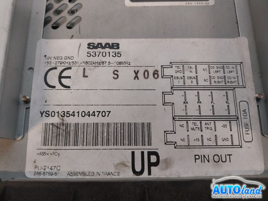 Cd Player Auto SAAB 9-5 (YS3E) 1997-2026 Cod 5370135 