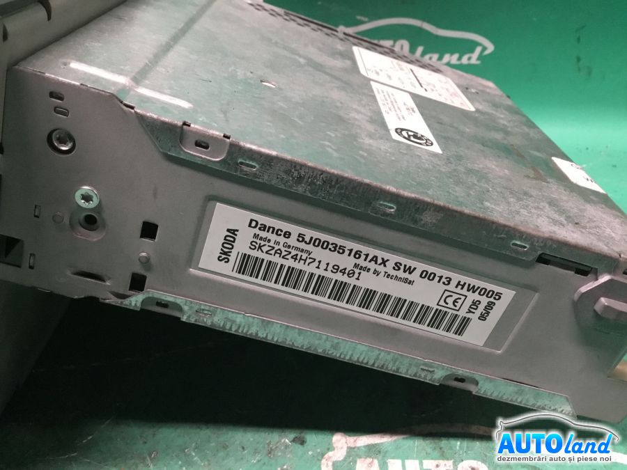CD Player auto SKODA FABIA 2006-2025