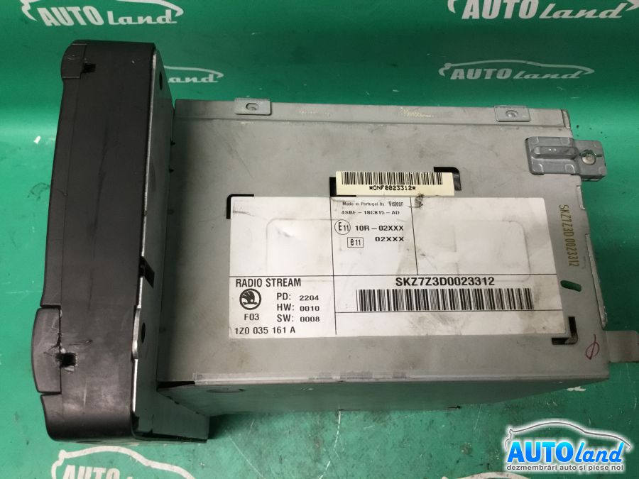 CD Player auto SKODA OCTAVIA (1Z3) 2004-2025 Cod 1Z0035161A 