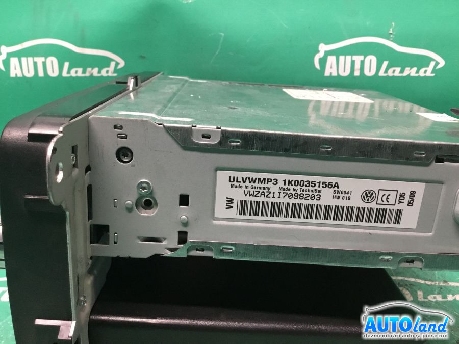 CD Player auto VOLKSWAGEN GOLF V (1K1) 2003-2026 Cod 1K0035156A 
