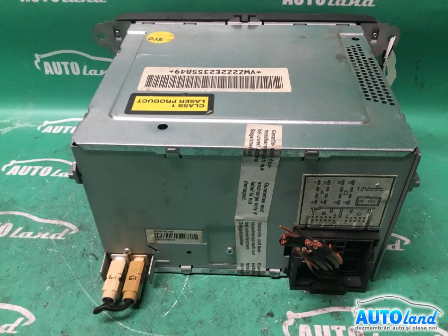 CD Player auto VOLKSWAGEN GOLF V (1K1) 2003-2025 Cod 1K0035186P 