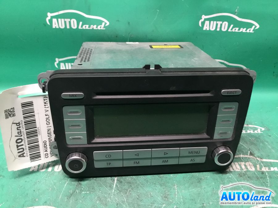 CD Player auto VOLKSWAGEN GOLF V (1K1) 2003-2025 Cod 1K0035186T 