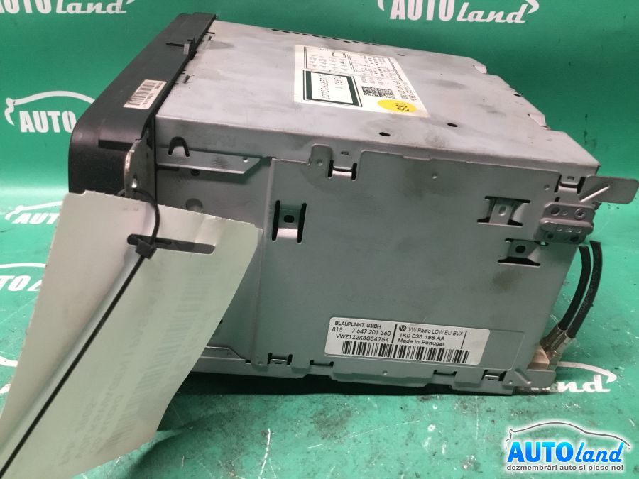 CD Player auto VOLKSWAGEN PASSAT (3C2) 2005-2025 Cod 1K0035186AA 