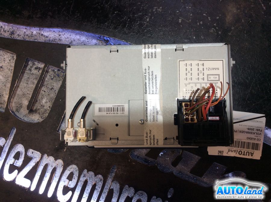 CD Player auto VOLKSWAGEN POLO (6R_) 2009-2025 Cod 5M0035186B 