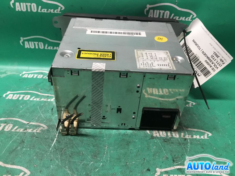 CD Player auto VOLKSWAGEN TOURAN (1T1,1T2) 2003-2025 Cod 1K0035186P 