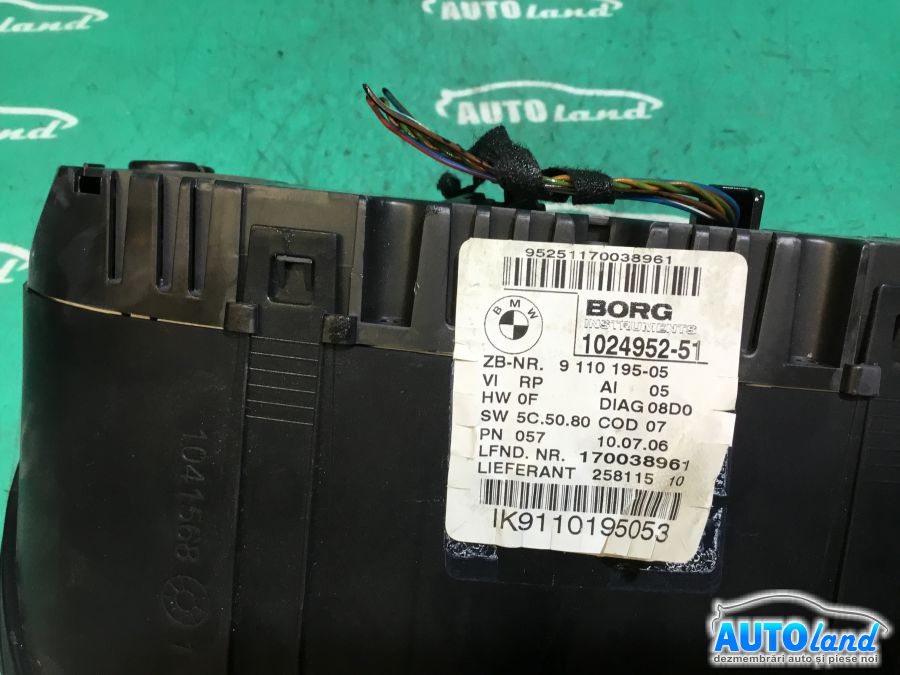 Ceas Bord BMW 1 (E81,E87) 2004-2026 Cod 1024952 