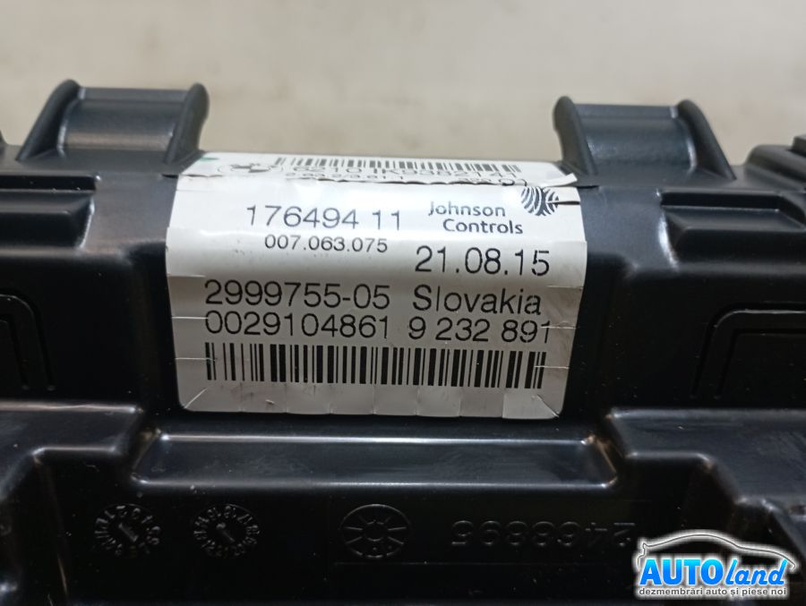 Ceas Bord BMW 2 (F45) 2013-2025 Cod 9232891 