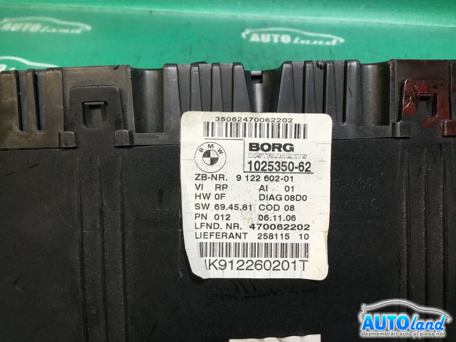 Ceas Bord BMW 3 (E90) 2005-2025 Cod 102535062 