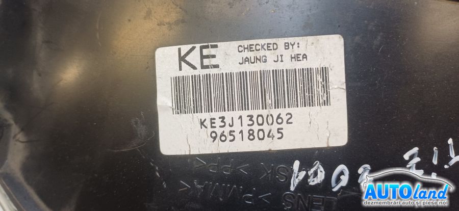 Ceas Bord DAEWOO MATIZ (KLYA) 1998-2026 Cod 96518045 