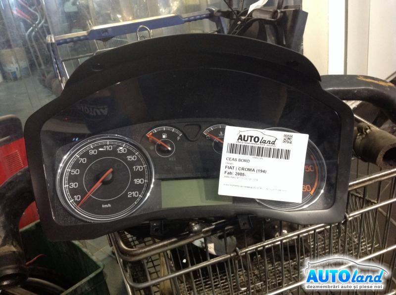 Ceas Bord FIAT CROMA (194) 2005-2025 Cod 51838770 