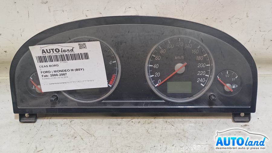Ceas Bord FORD MONDEO III (B5Y) 2000-2003 Cod 1S7F10841 