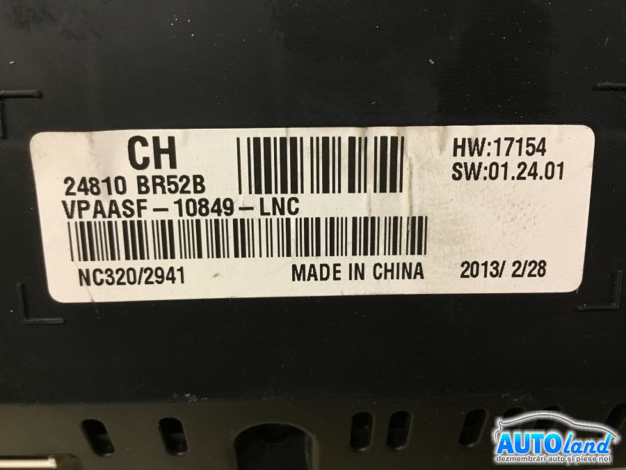 Ceas Bord NISSAN QASHQAI (J10,JJ10) 2007-2025 Cod 24810BR52B 