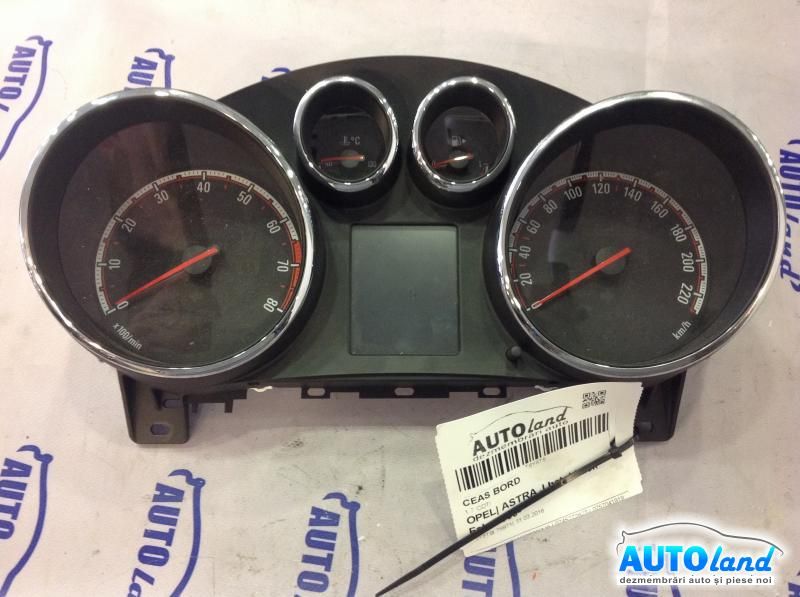 Ceas Bord OPEL ASTRA J hatchback 2009-2025 Cod 600775881 