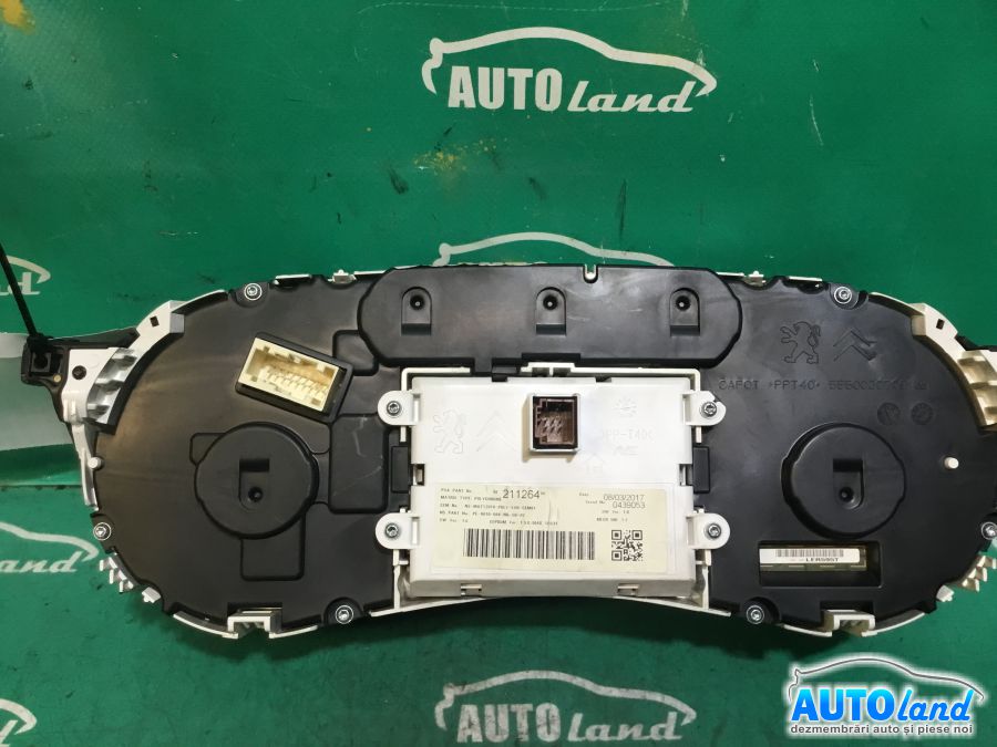 Ceas Bord PEUGEOT 508 2010-2025 Cod 9822800180 