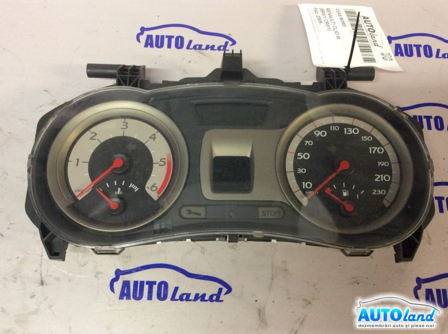 Ceas Bord RENAULT CLIO III (BR0/1,CR0/1) 2005-2025 Cod 82005825709G 