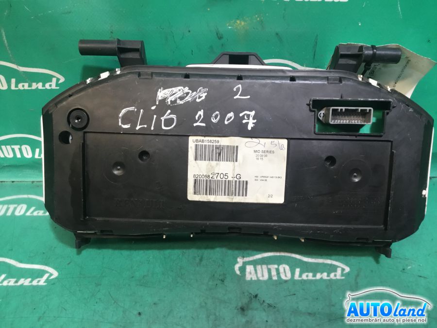 Ceas Bord RENAULT CLIO III (BR0/1,CR0/1) 2005-2026 Cod 8200582705 