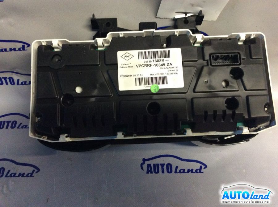Ceas Bord RENAULT CLIO IV 2012-2025 Cod 248101888R 
