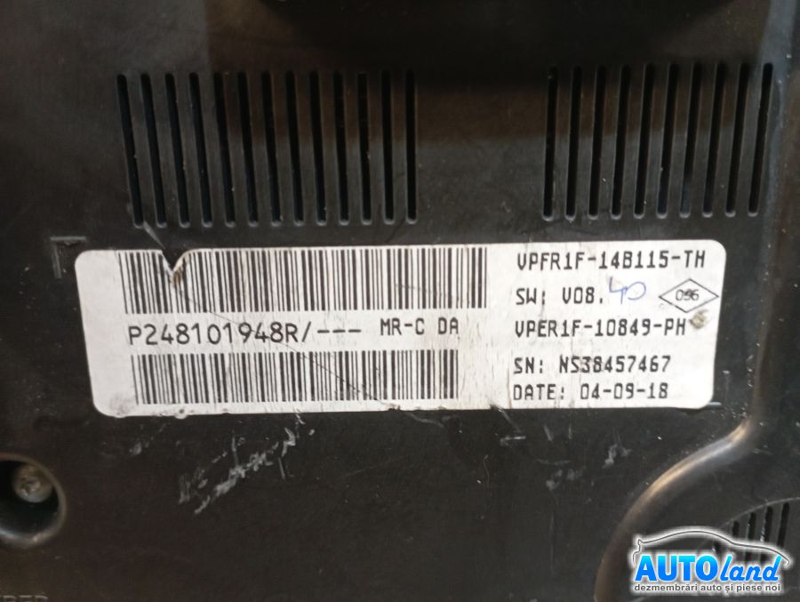Ceas Bord RENAULT MEGANE IV 2016-2026 Cod 248101948R 