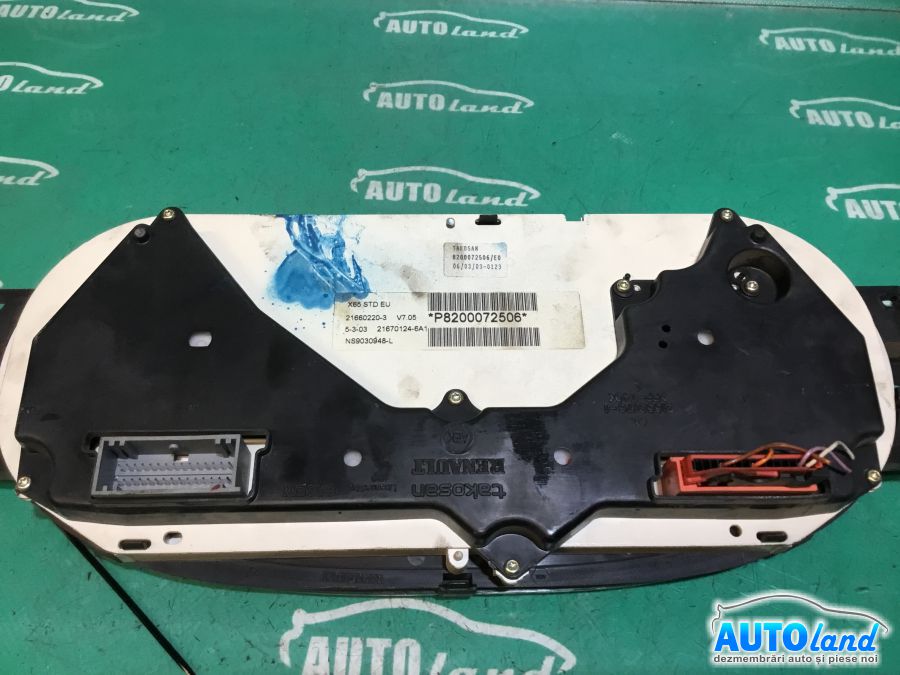 Ceas Bord RENAULT SYMBOL (LB0/1/2_) 1998-2003 Cod 8200072506 