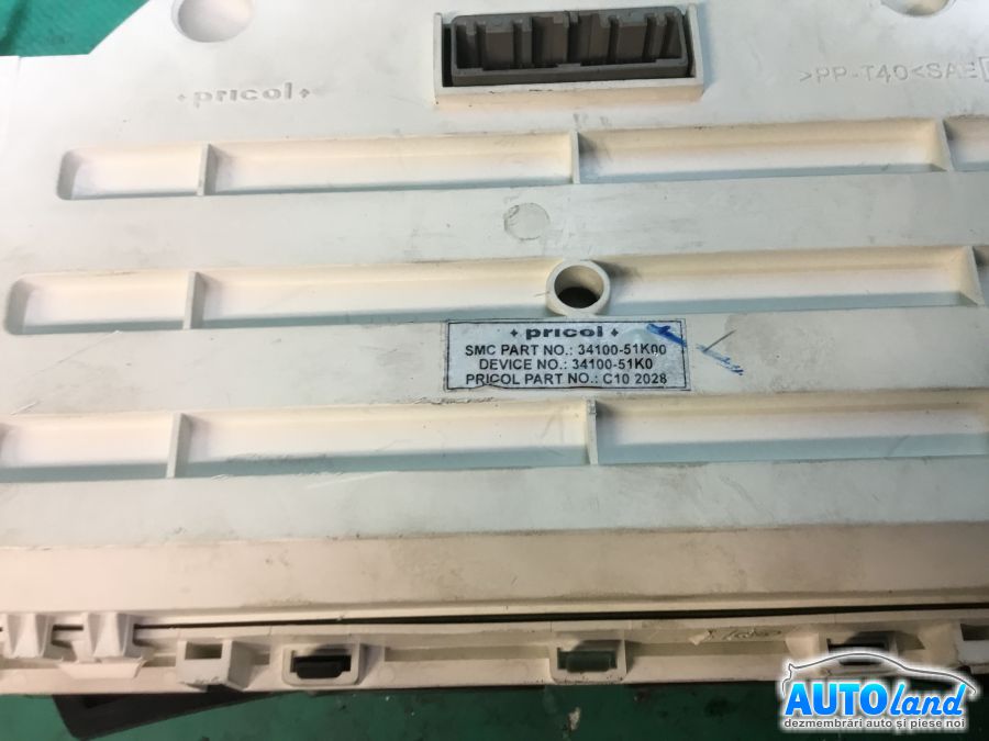 Ceas Bord SUZUKI SPLASH 2008-2025 Cod 3410051K00 