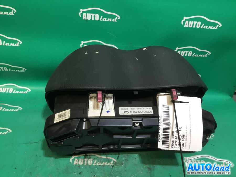 Ceas Bord TOYOTA AURIS (_ZE15,_RE15) 2006-2025 Cod 838000ZC20B 